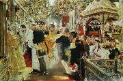 Valentin Serov Coronation of Nicholas II of Russia Germany oil painting artist